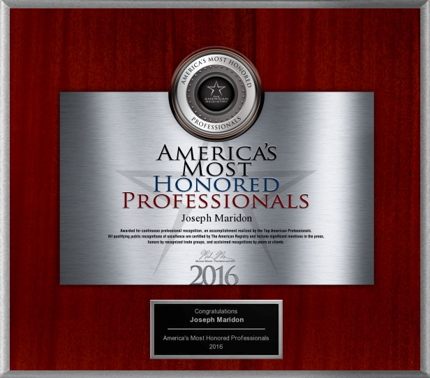 America's Most Honored Professionals 2016